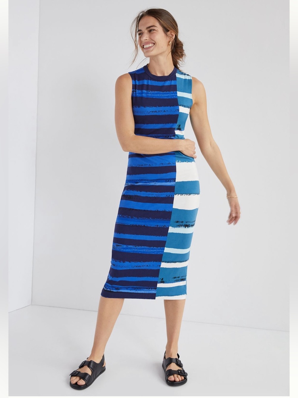 Anthropologie Corey Lynn Calter stripped dress